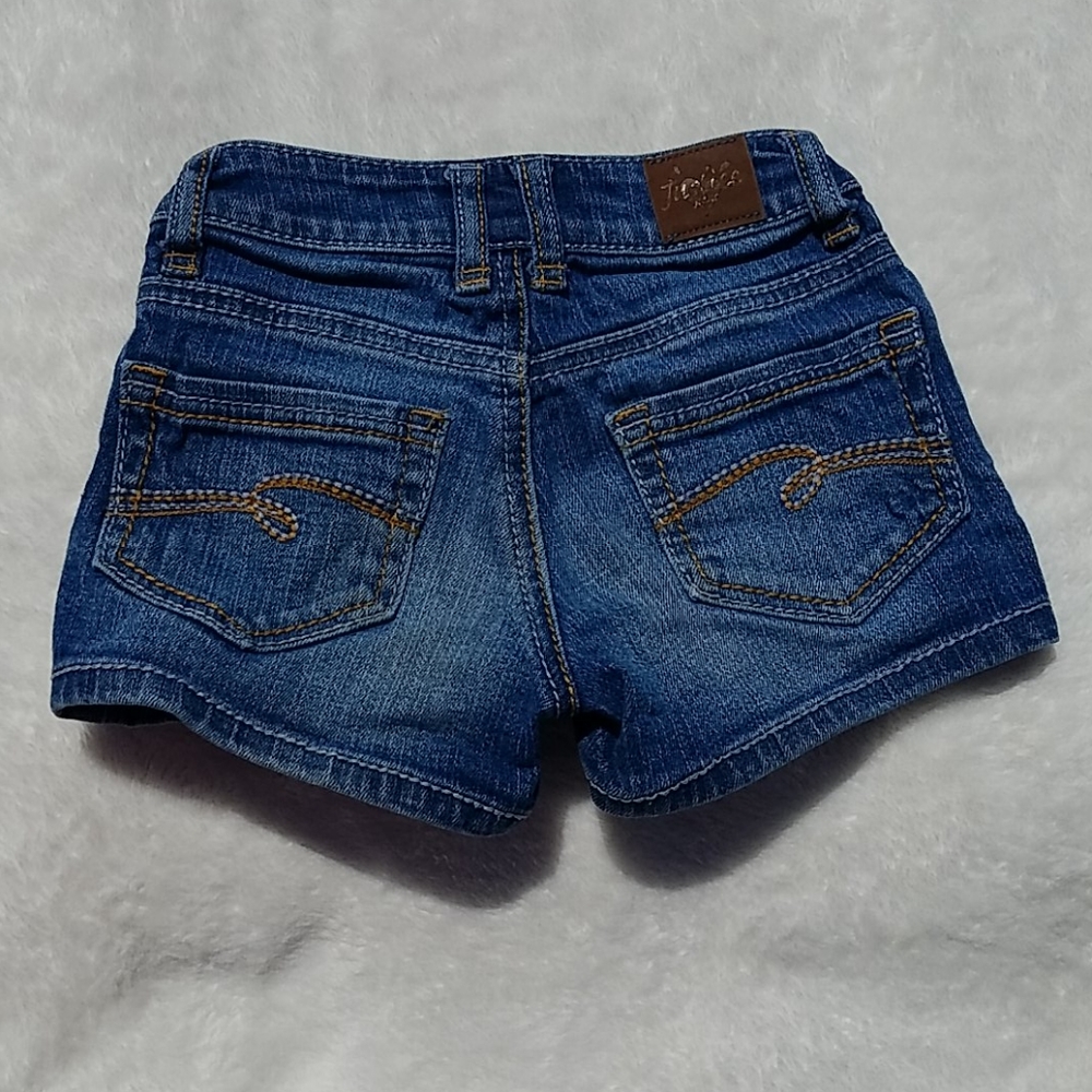 Justice size 6S denim shorts - Picture 2 of 3